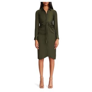 MOVING SALE - Steve Madden BB Dakota Long Sleeve Satin Shirt Dress